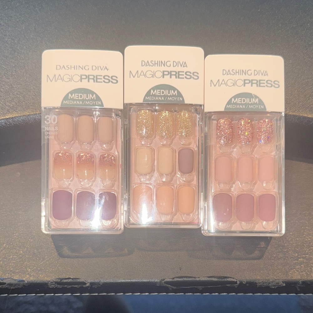Dashing Diva MagicPress Nail Set Trio